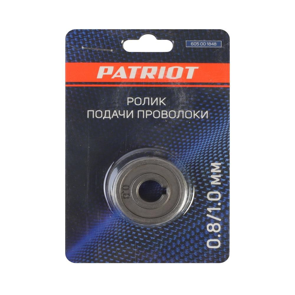 Ролик подачи проволоки PATRIOT, 0,8/1,0мм под стальную проволоку аппарат WMA 205, 225MQ - фото 4