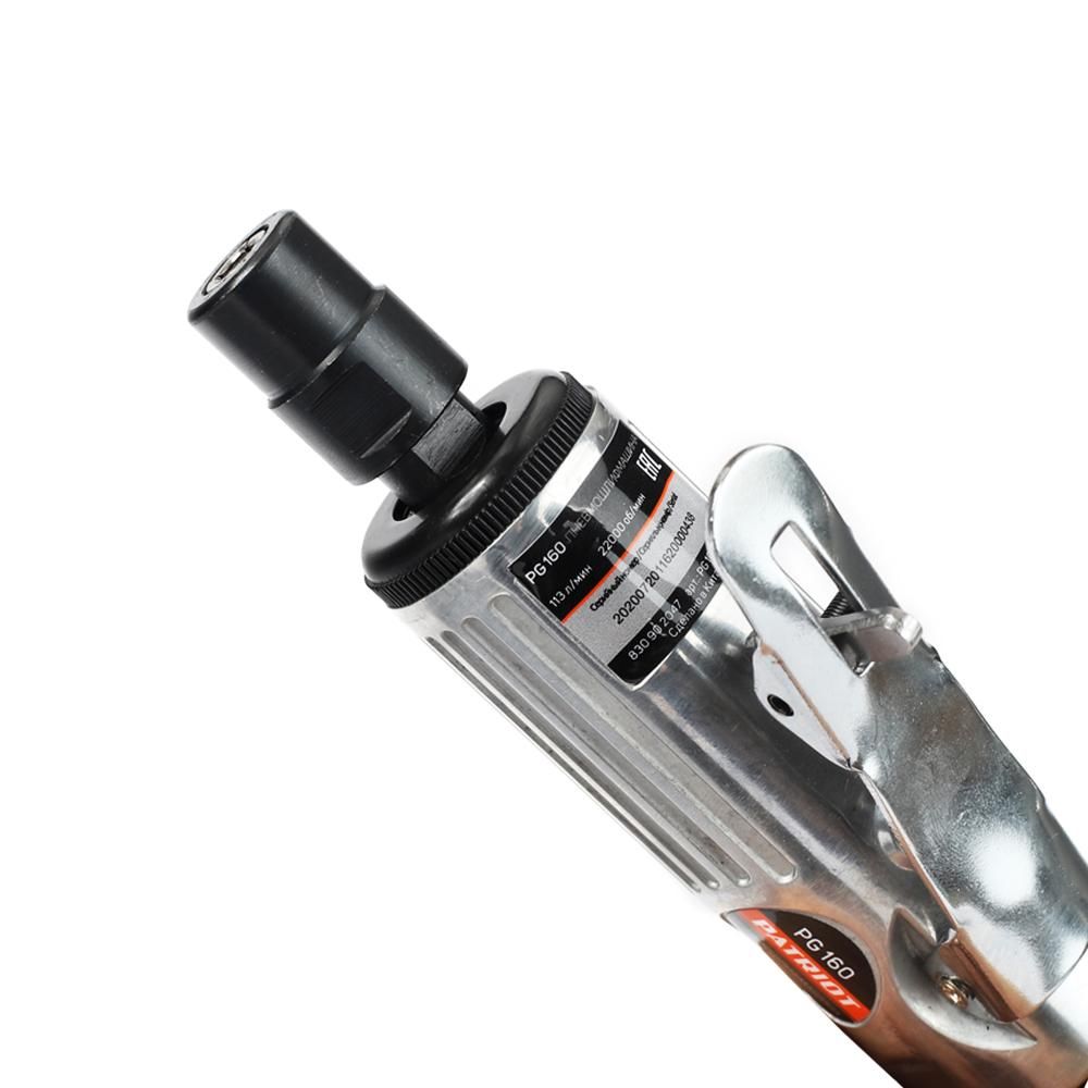 Шлифмашина PATRIOT PG 160 6бар, штуцер 1/4