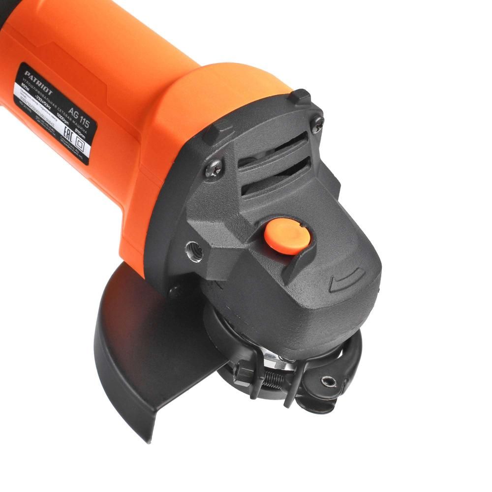 УШМ сетевая PATRIOT AG 115, 850Вт, диск 125мм