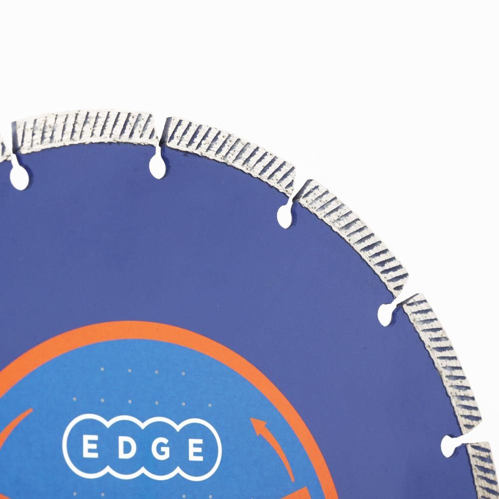 Диск алмазный сегментный Edge 180х22.23 мм / универсальный по бетону, камню, кирпичу - фото 3