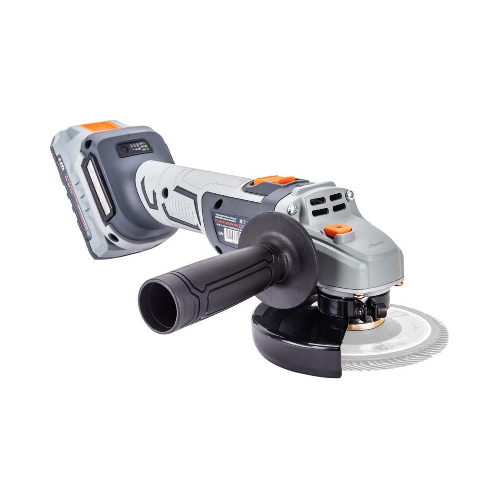 Аккумуляторная угловая шлифовальная машина FoxWeld FTL AG-X 125/20V EVO - фото 2