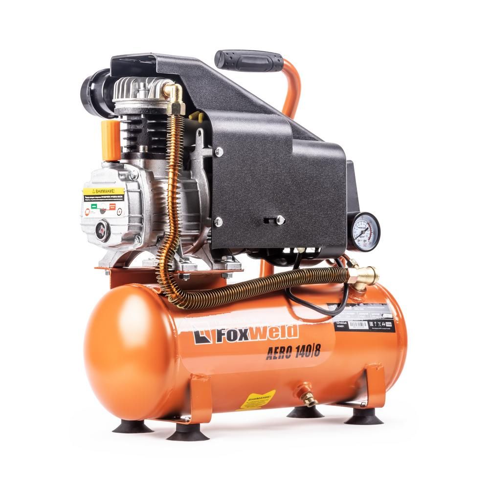 Компрессор масляный коаксиальный FoxWeld AERO 140/8 - фото 4