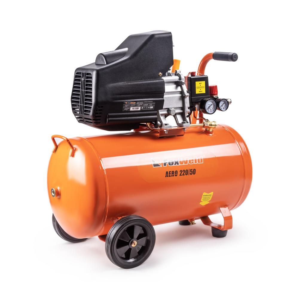 Компрессор масляный коаксиальный FoxWeld AERO 220/50 - фото 4