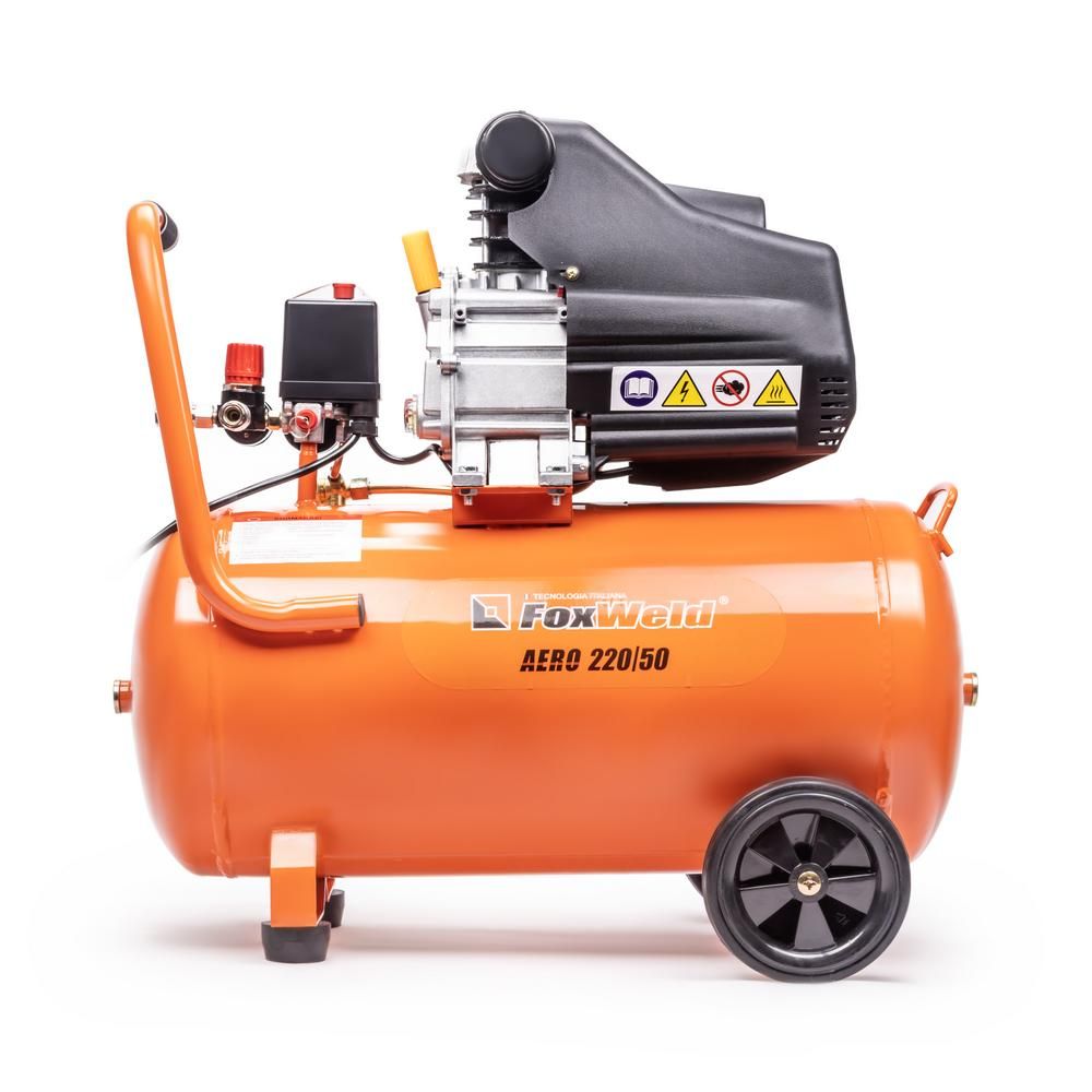 Компрессор масляный коаксиальный FoxWeld AERO 220/50 - фото 6