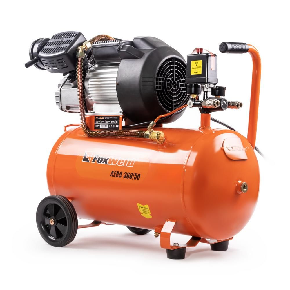 Компрессор масляный коаксиальный FoxWeld AERO 360/50 - фото 1