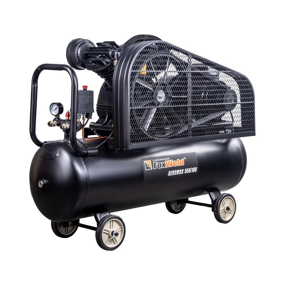 Компрессор масляный ременной FoxWeld AEROMAX 550/100 - фото 4