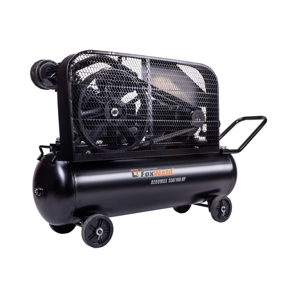 Компрессор масляный ременной FoxWeld AEROMAX 550/100 HP - фото 2