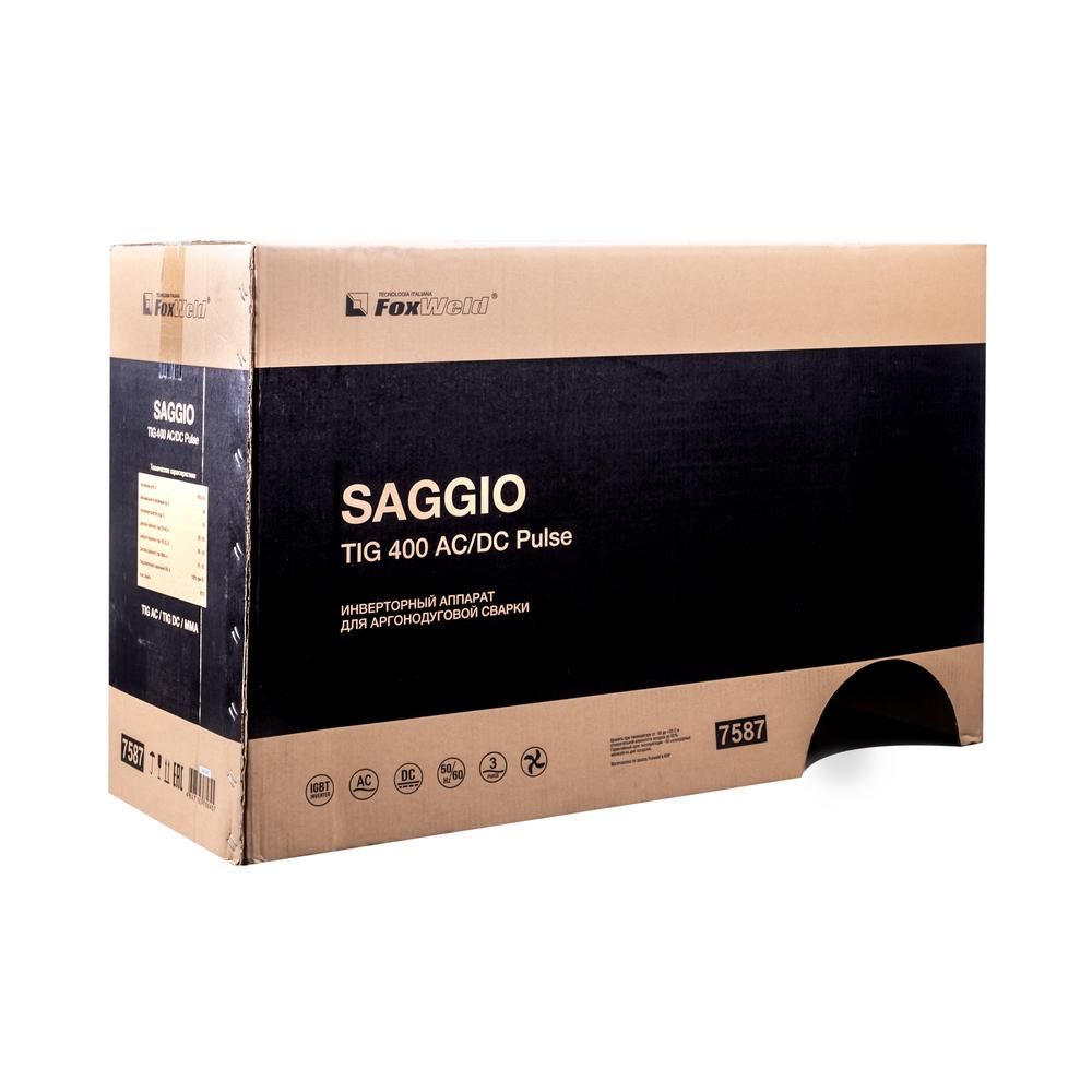 Аппарат аргонодуговой сварки FoxWeld SAGGIO TIG 400 AC/DC Pulse - фото 7
