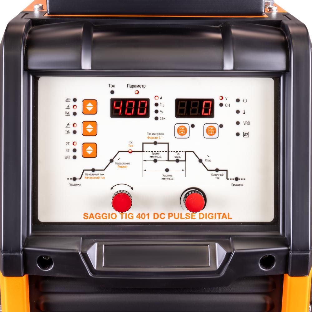 Аппарат аргонодуговой сварки FoxWeld SAGGIO TIG 401 DC Pulse Digital - фото 7