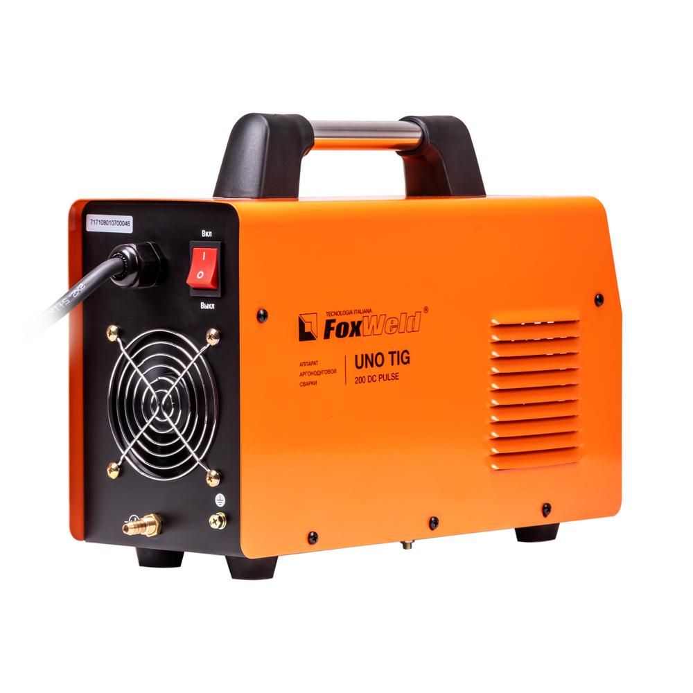 Аппарат аргонодуговой сварки FoxWeld UNO TIG 200 DC PULSE - фото 5