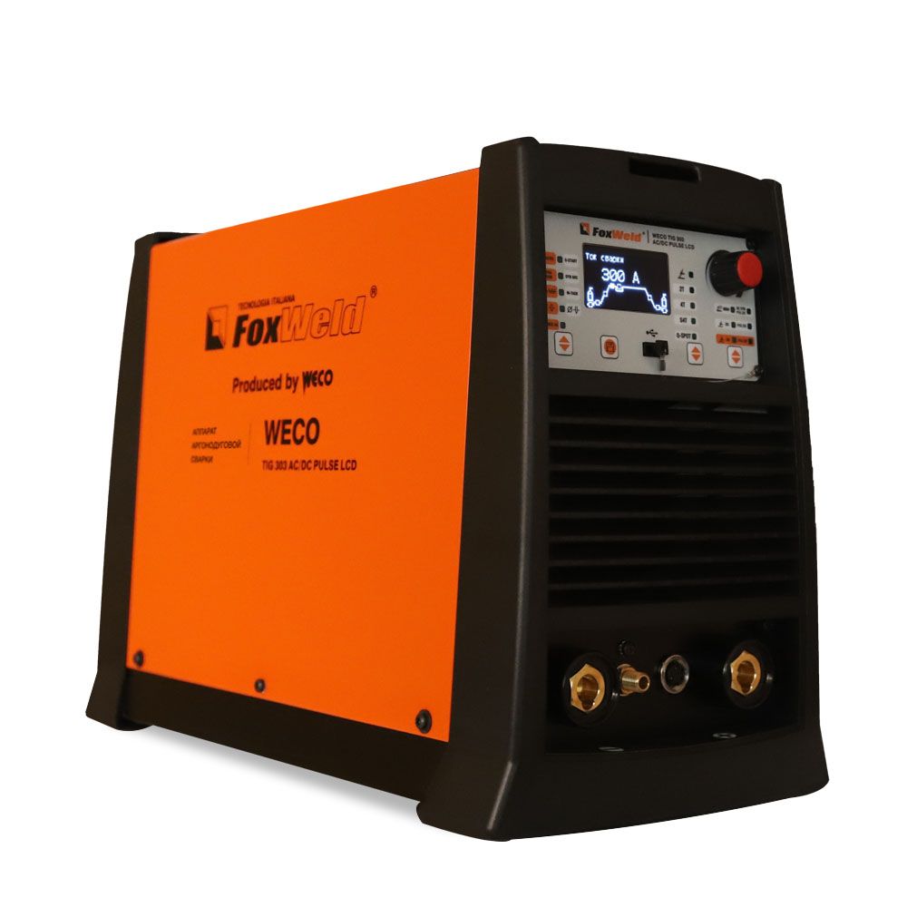 Аппарат аргонодуговой сварки FoxWeld WECO TIG 303 AC/DC PULSE LCD - фото 1