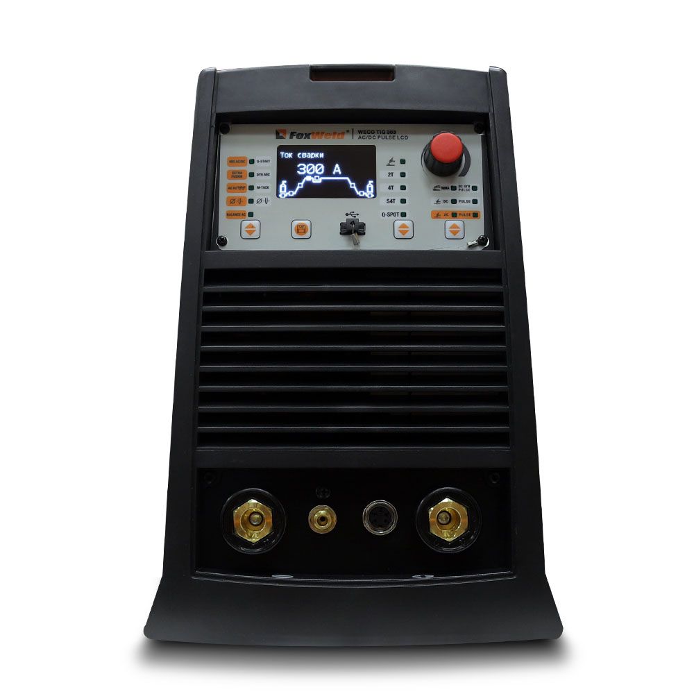 Аппарат аргонодуговой сварки FoxWeld WECO TIG 303 AC/DC PULSE LCD - фото 2