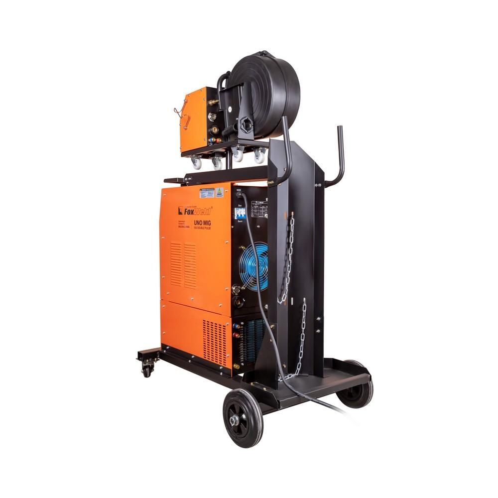 Сварочный полуавтомат FoxWeld UNO MIG 500 DOUBLE PULSE (Источник питания+МП+Тележка+БЖО - 2 упак.) - фото 3