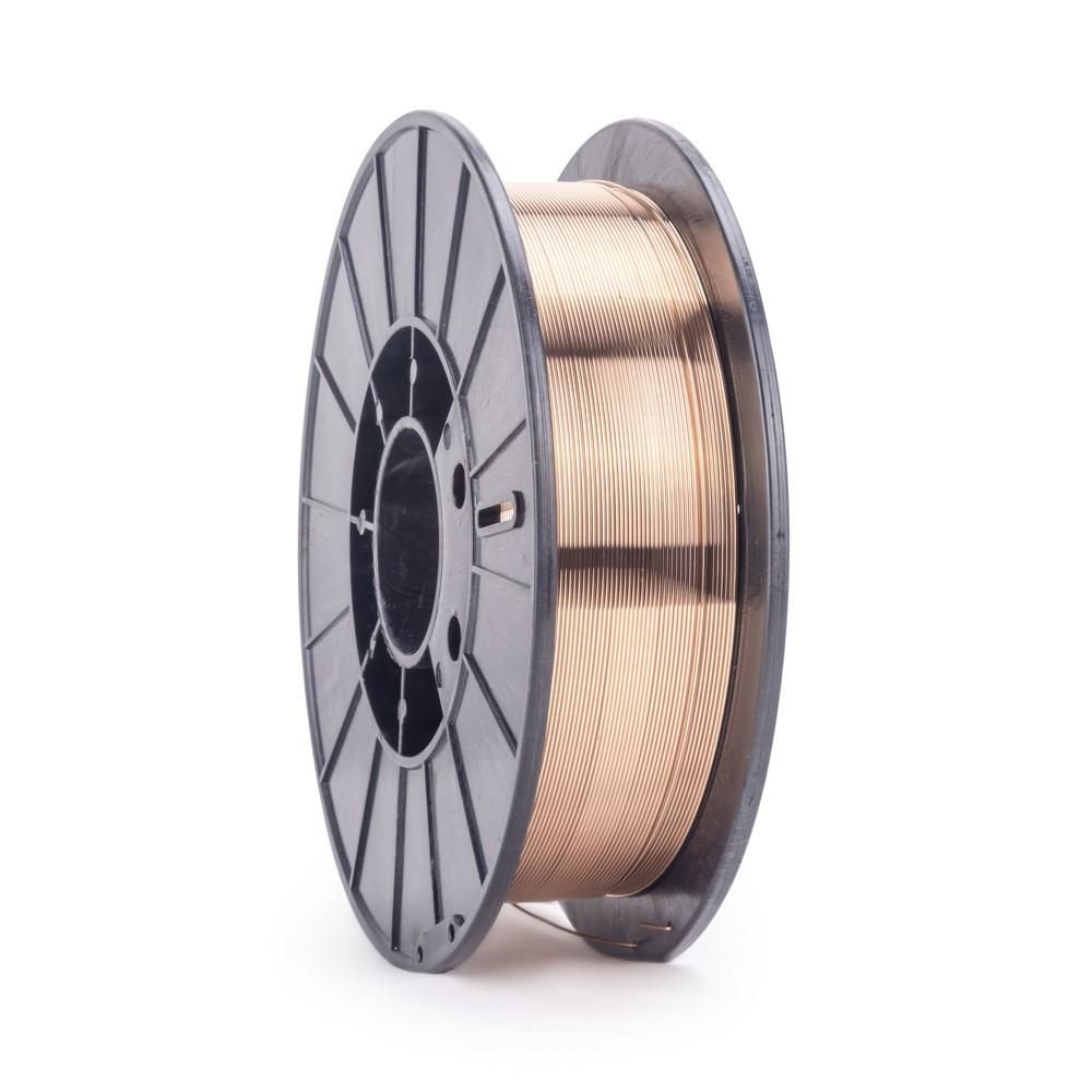 Проволока медная FoxWeld CuSi3 д.0.8мм, 5кг D200 (пр-во FoxWeld/КНР) - фото 1