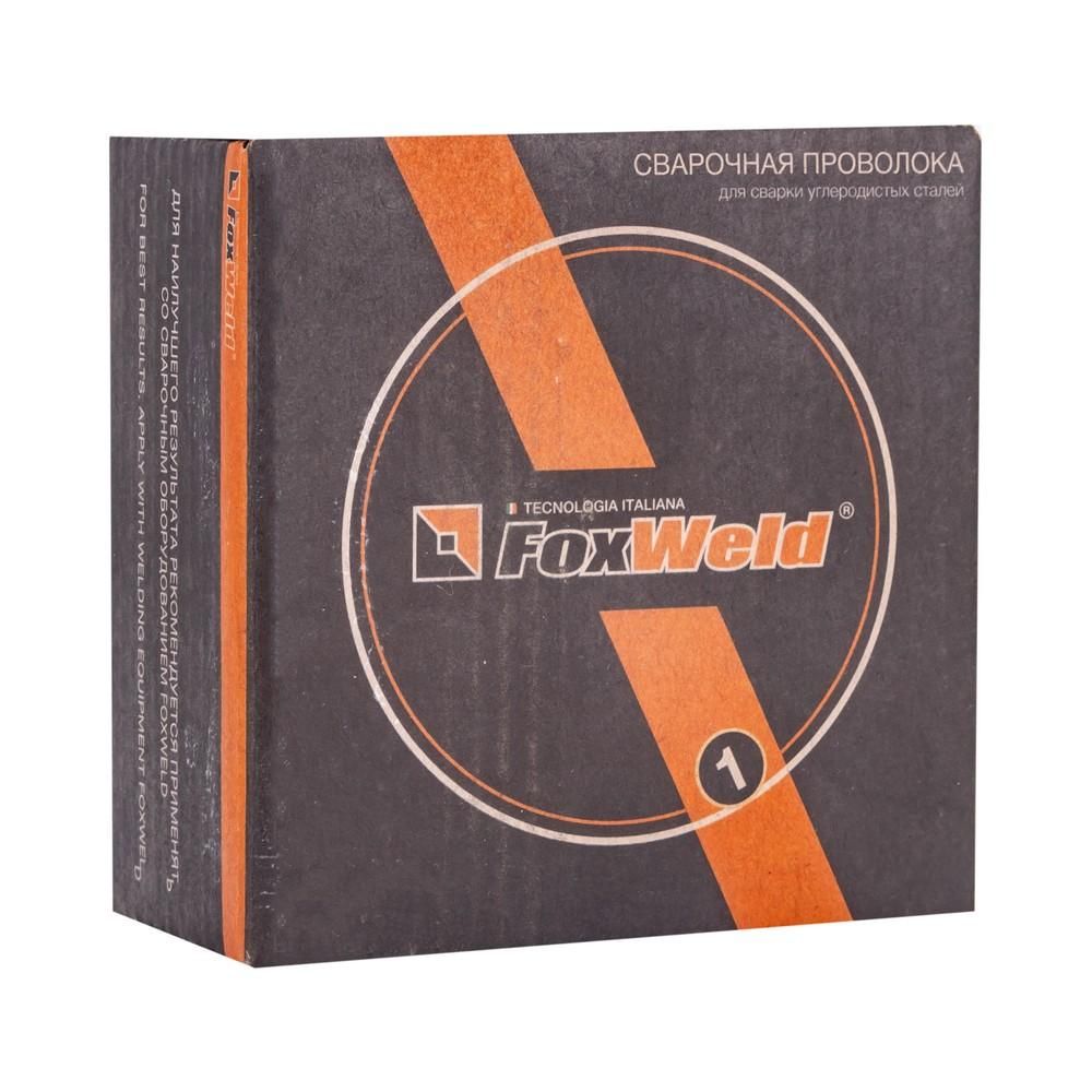Проволока сварочная омедненная  FoxWeld ER 70S-6(Св08Г2С) д.0.8мм, 1кг D100 (пр-во FoxWeld/КНР) - фото 3