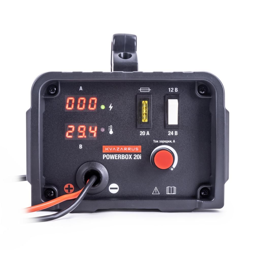 Инверторное зарядное устройство FoxWeld KVAZARRUS PowerBox 20i, цветная коробка - фото 3