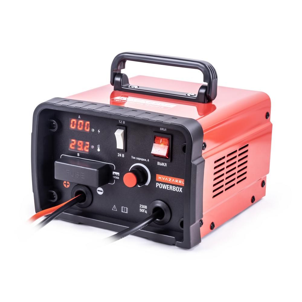 Инверторное зарядное устройство FoxWeld KVAZARRUS PowerBox 50i, цветная коробка - фото 2