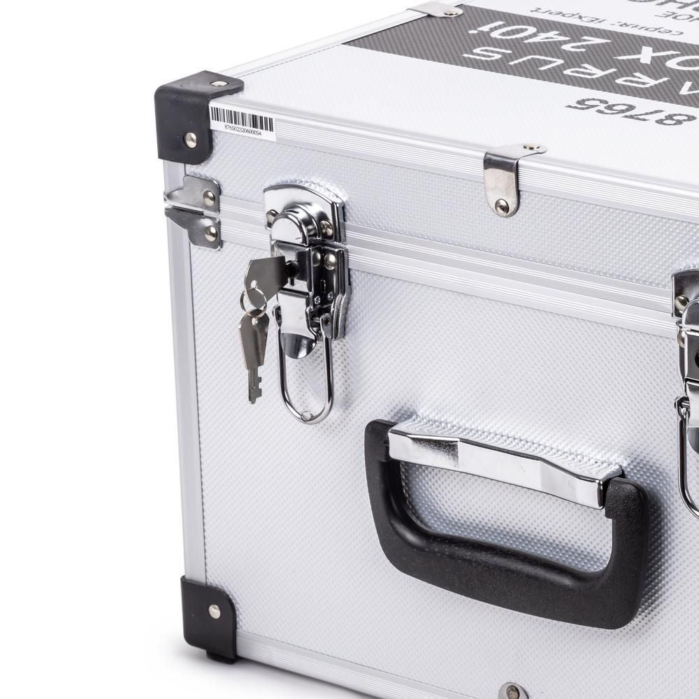 Инверторное пуско-зарядное устройство FoxWeld KVAZARRUS PowerBox 240i, таймер, алюминиевый кейс - фото 8