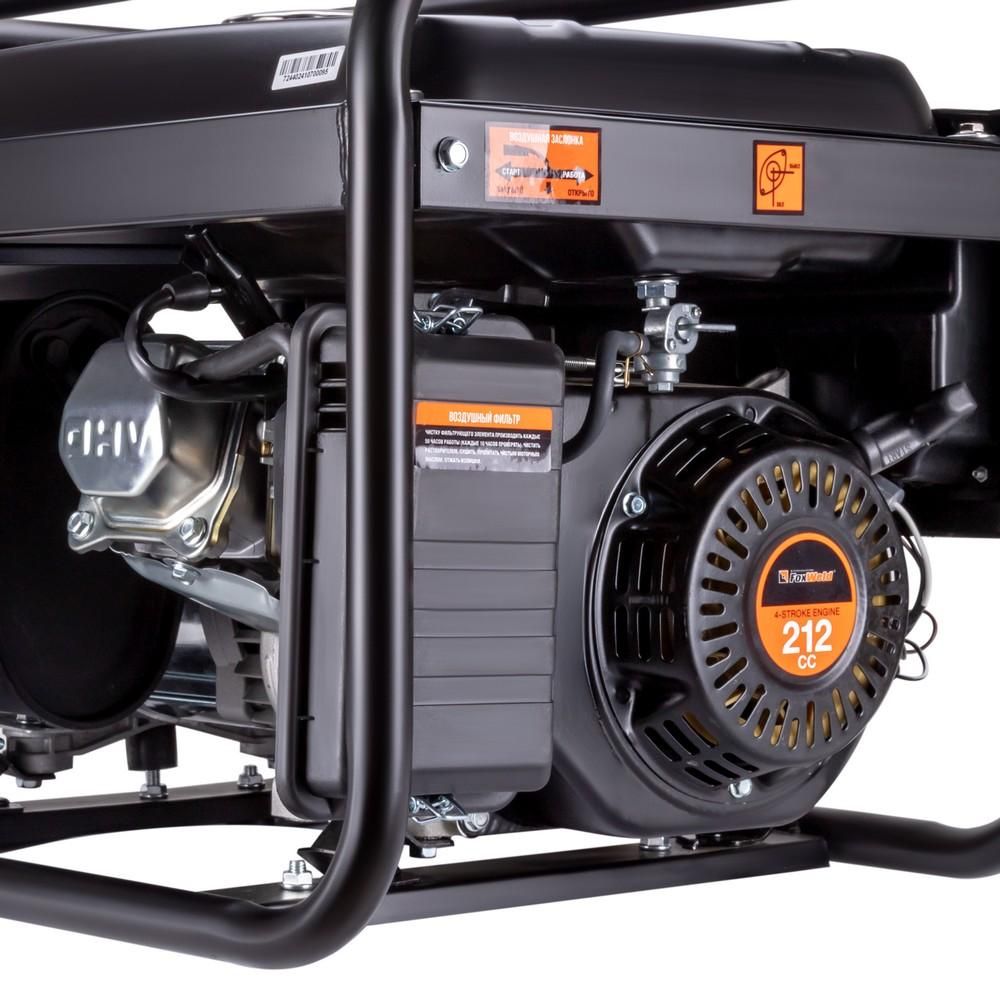 Бензиновый генератор FoxWeld Expert G3700 E - фото 9