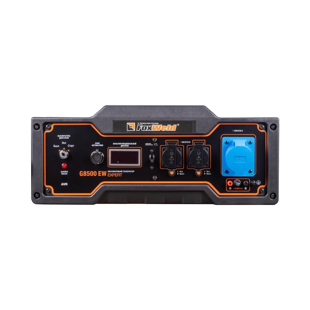 Бензиновый генератор FoxWeld Expert G8500 EW - фото 6