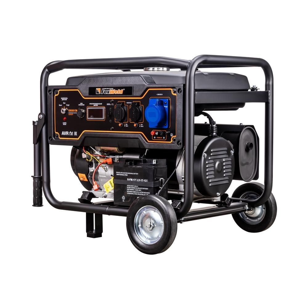 Бензиновый генератор FoxWeld Expert G9500 EW - фото 4
