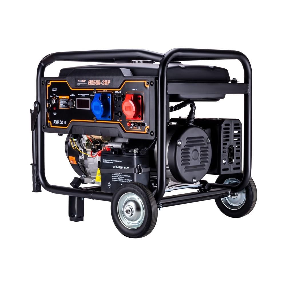 Бензиновый генератор FoxWeld Expert G9500-3 HP - фото 3