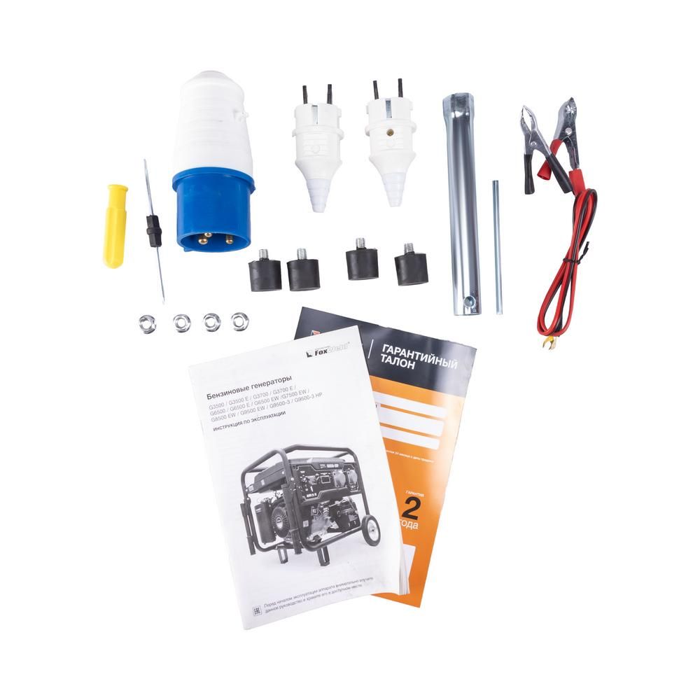 Бензиновый генератор FoxWeld Standart G6500 - фото 6