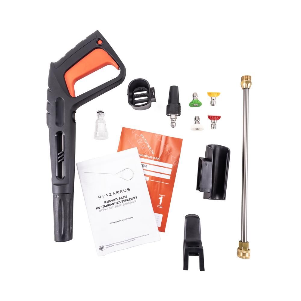 Мойка высокого давления электрическая мобильная FoxWeld Kvazarrus K 5 Expert