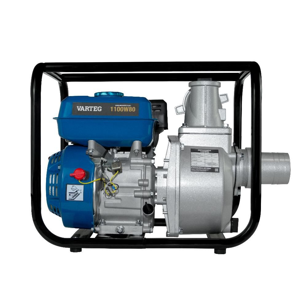 Мотопомпа бензиновая FoxWeld VARTEG 1100W80 - фото 3
