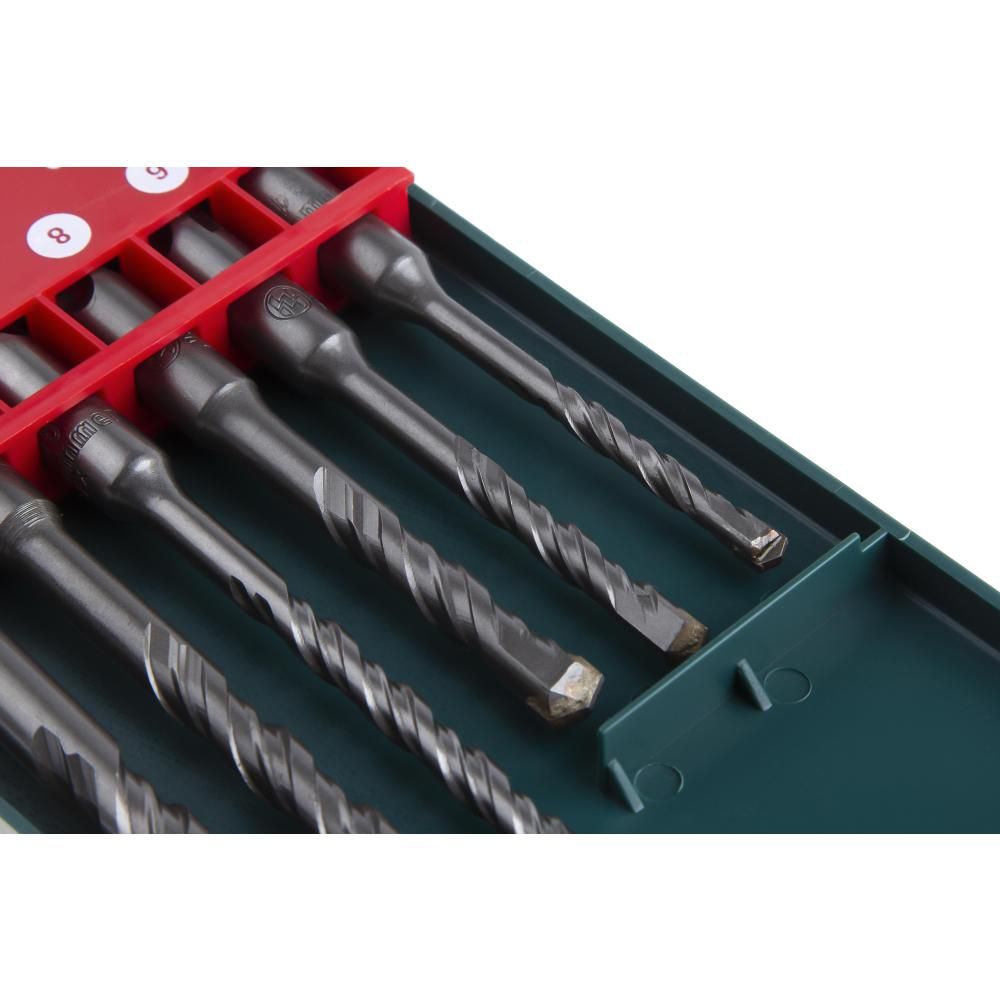 Бур по бетону и кирпичу Hammer 201-902 SDS+, 6шт/уп - фото 3