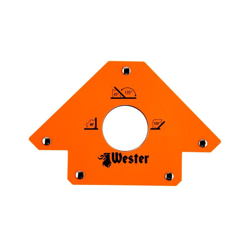 Уголок магнитный для сварки Wester WMC75 829-004, углы 45 , 90 , 135 - фото 2