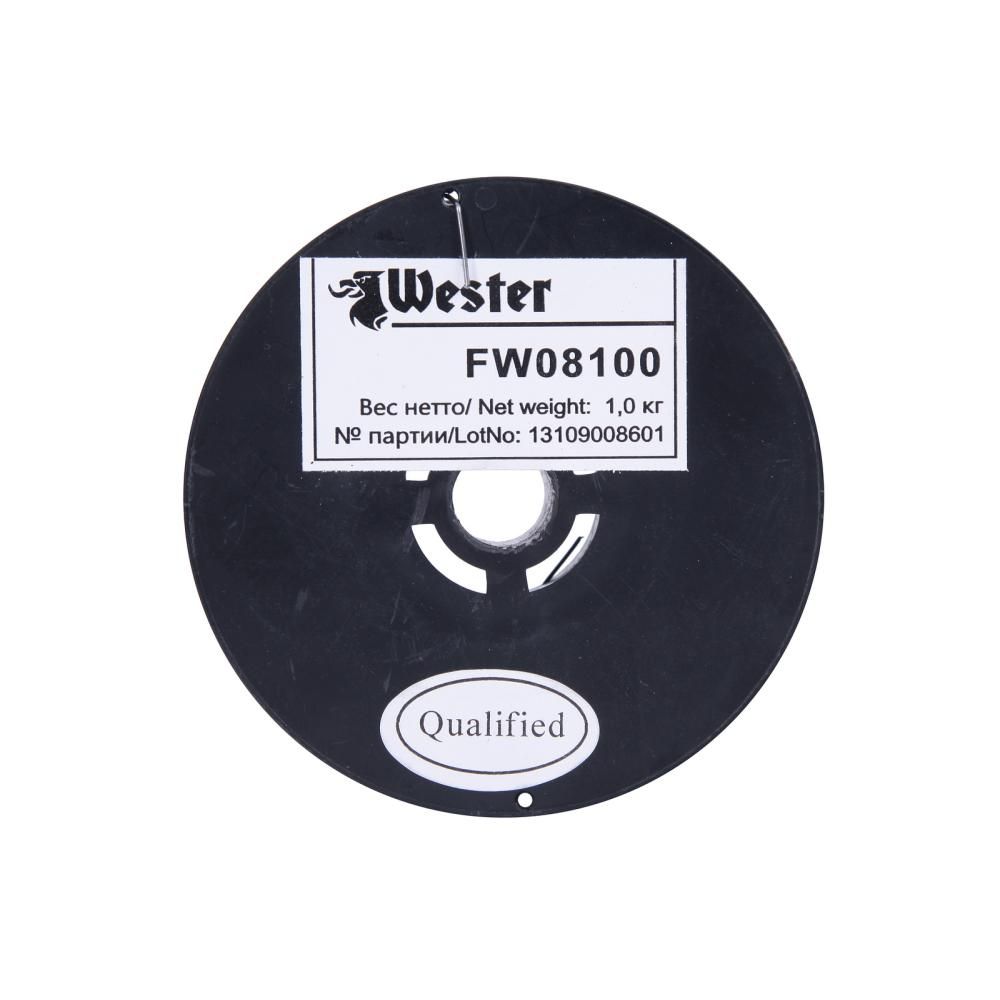 Проволока сварочная флюсовая 0,8 мм 1 кг WESTER FW 08100 - фото 2