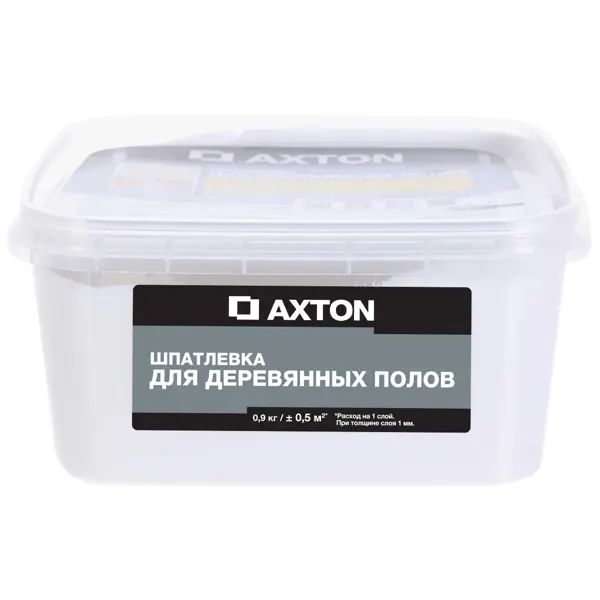 Шпатлёвка Axton для деревянных полов 0.9 кг цвет белый - фото 1