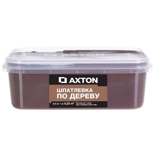 Шпатлёвка Axton для дерева 0.4 кг эспрессо - фото 1