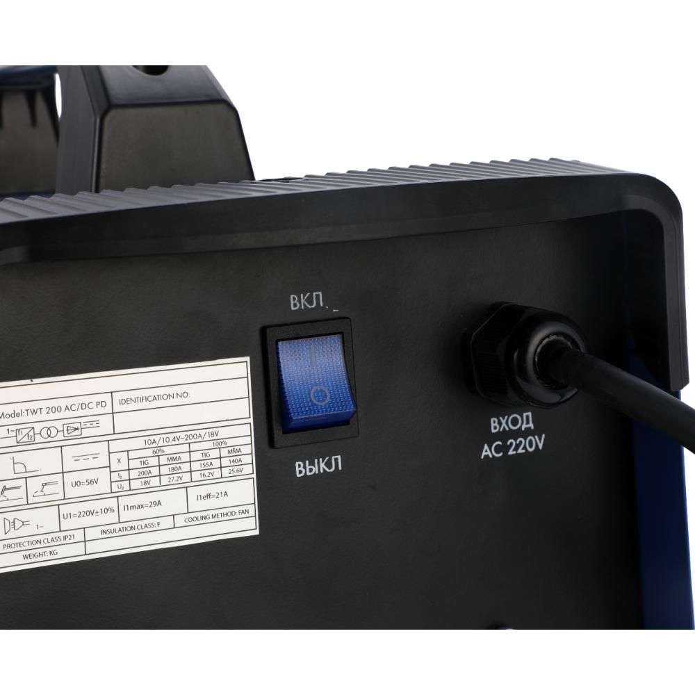 Аппарат аргонодуговой сварки AE&T 200А/220В цифровой - фото 7