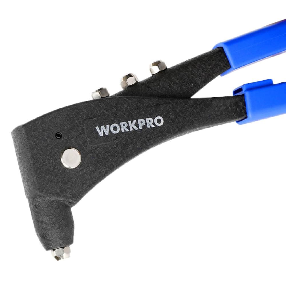 Заклепочник ручной WORKPRO 250мм алюминиевый - фото 2