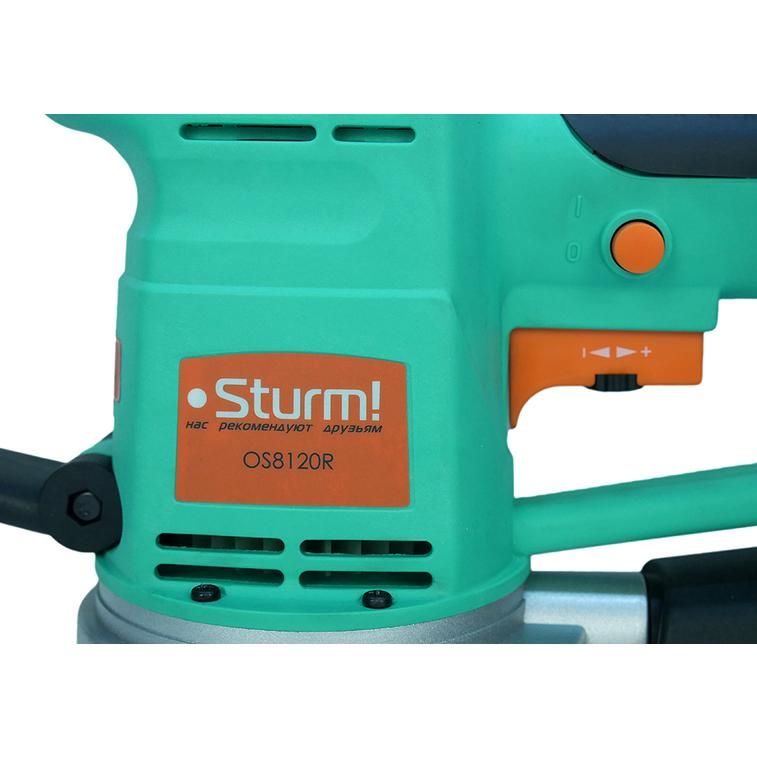 Эксцентриковая шлифовальная машина Sturm OS8120R - фото 5