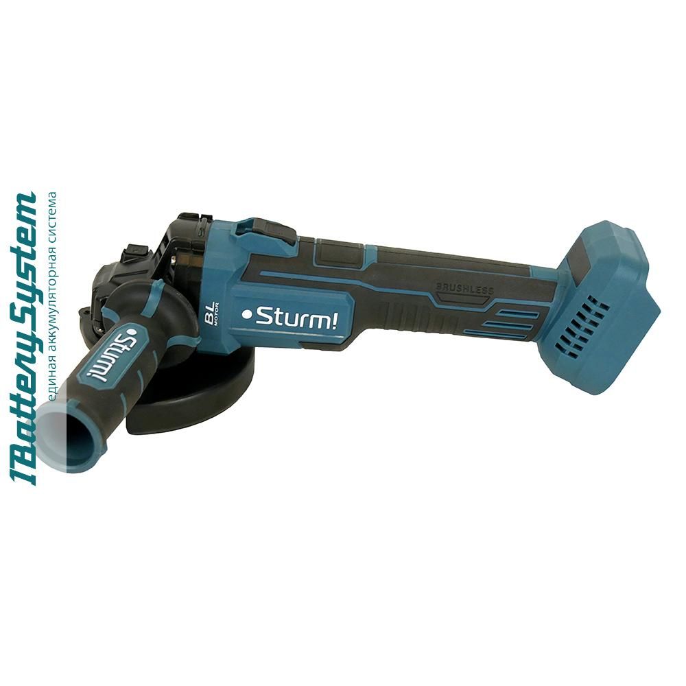 Аккумуляторная УШМ Sturm! CAG1812BL 1BatterySystem - фото 3