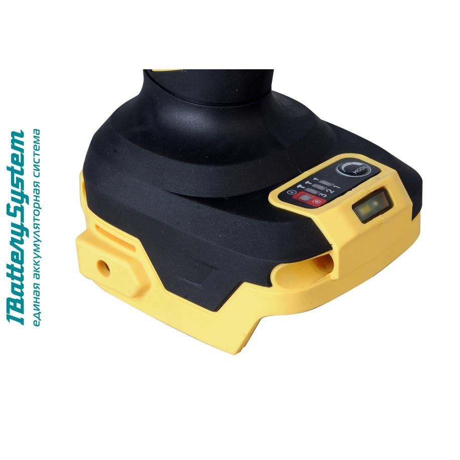 Аккумуляторный ударный гайковерт Hanskonner HCD18100S 1BatterySystem - фото 3