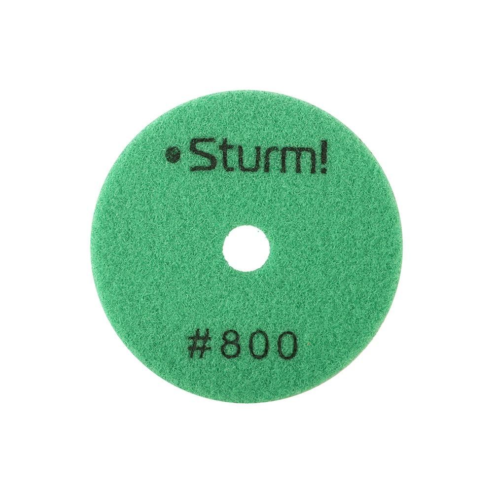 Круг шлифовальный гибкий Sturm! 9012-D100-800 - фото 2
