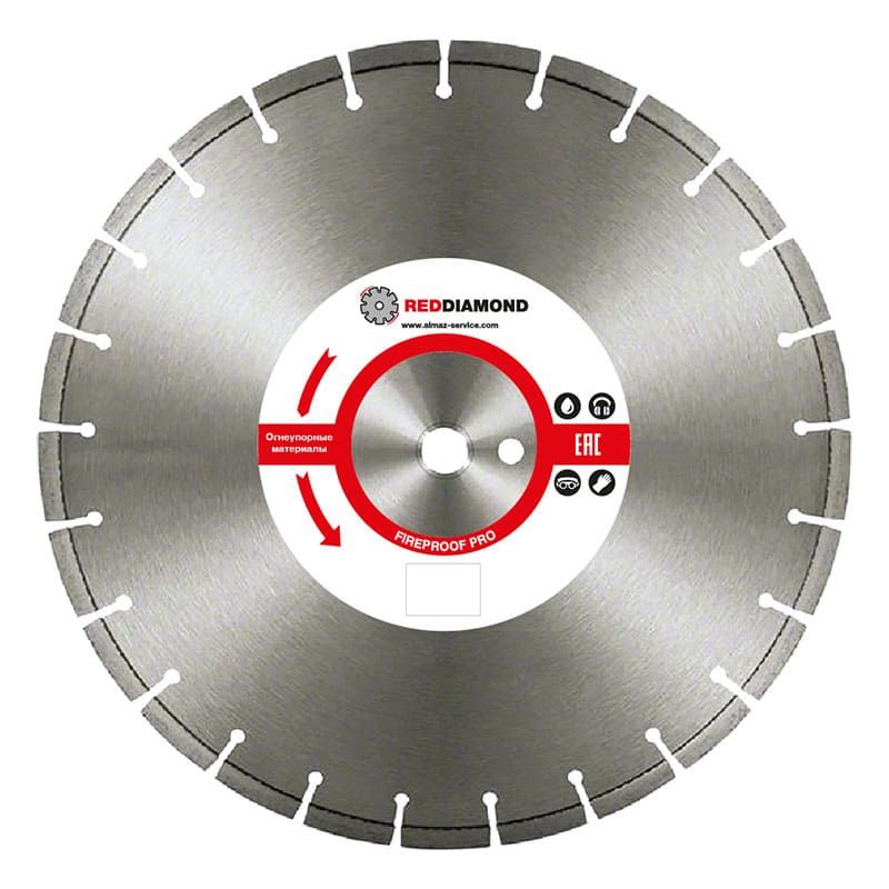 Диск по огнеупорам RedDiamond Fireproof Pro d0400/40x3,2x10/24 25,4 2114003 1