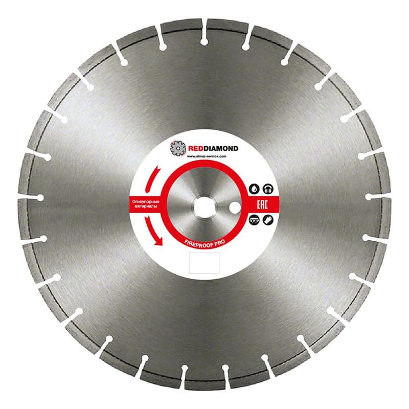 Диск по огнеупорам RedDiamond Fireproof Pro d0500/40x4,0x10/30 25,4 2114005 1