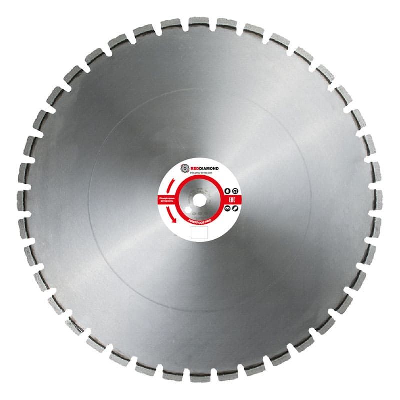 Диск по огнеупорам RedDiamond Fireproof Pro d0700/40x4,5x10/42 25,4 2114007 1