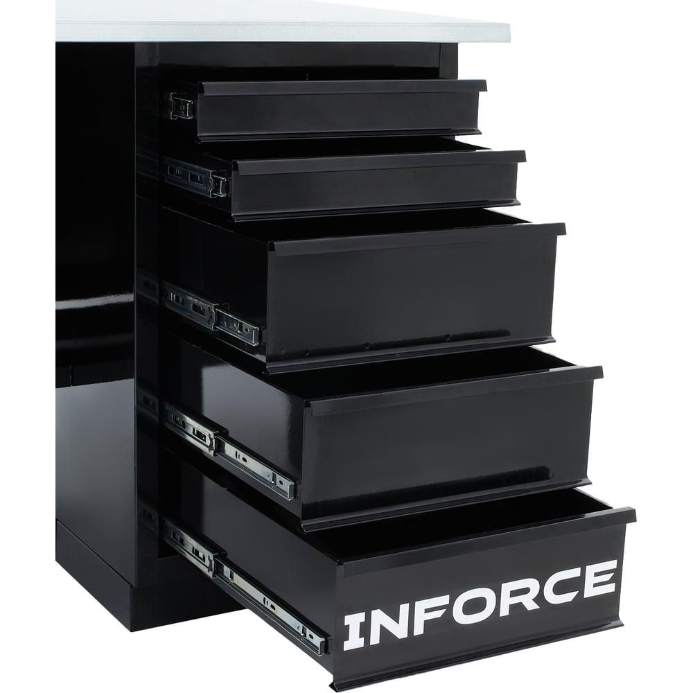 Верстак Inforce с драйвером и тумбой 1600х686х845 - фото 3