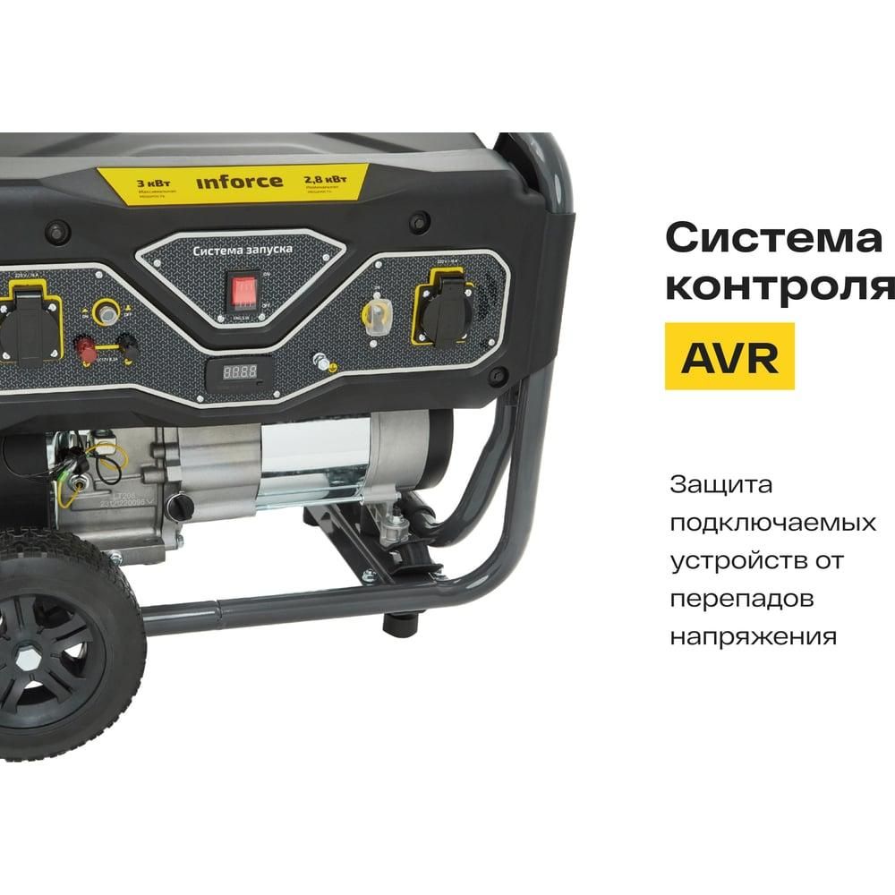 Бензиновый генератор Inforce GL 3000 - фото 6