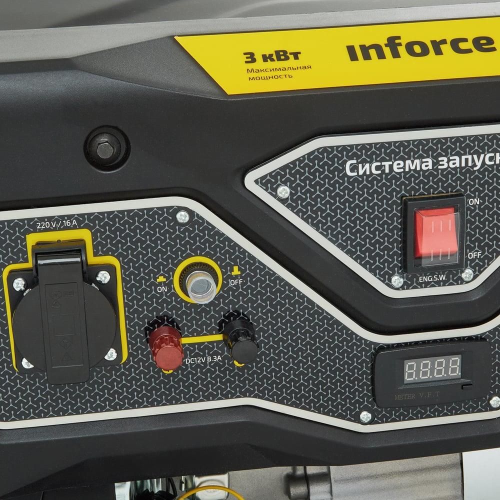 Бензиновый генератор Inforce GL 3000 - фото 9