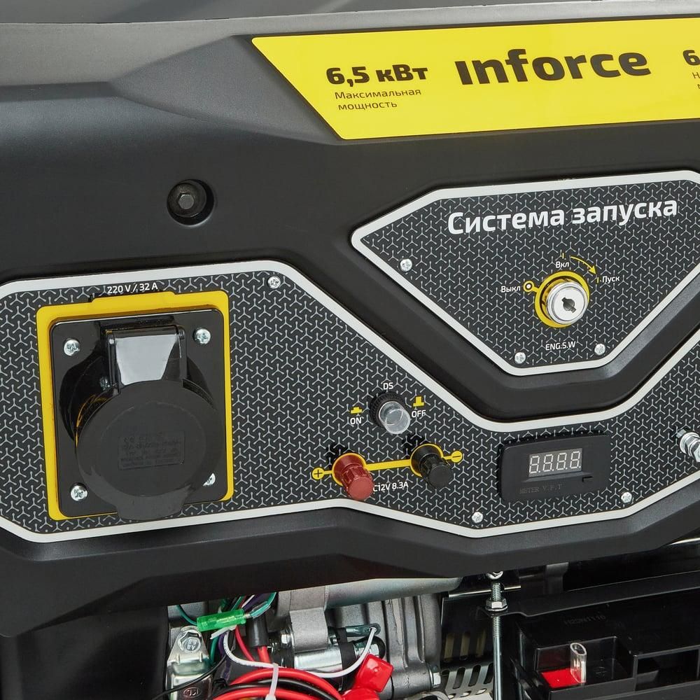Бензиновый генератор Inforce GL 6500 - фото 10