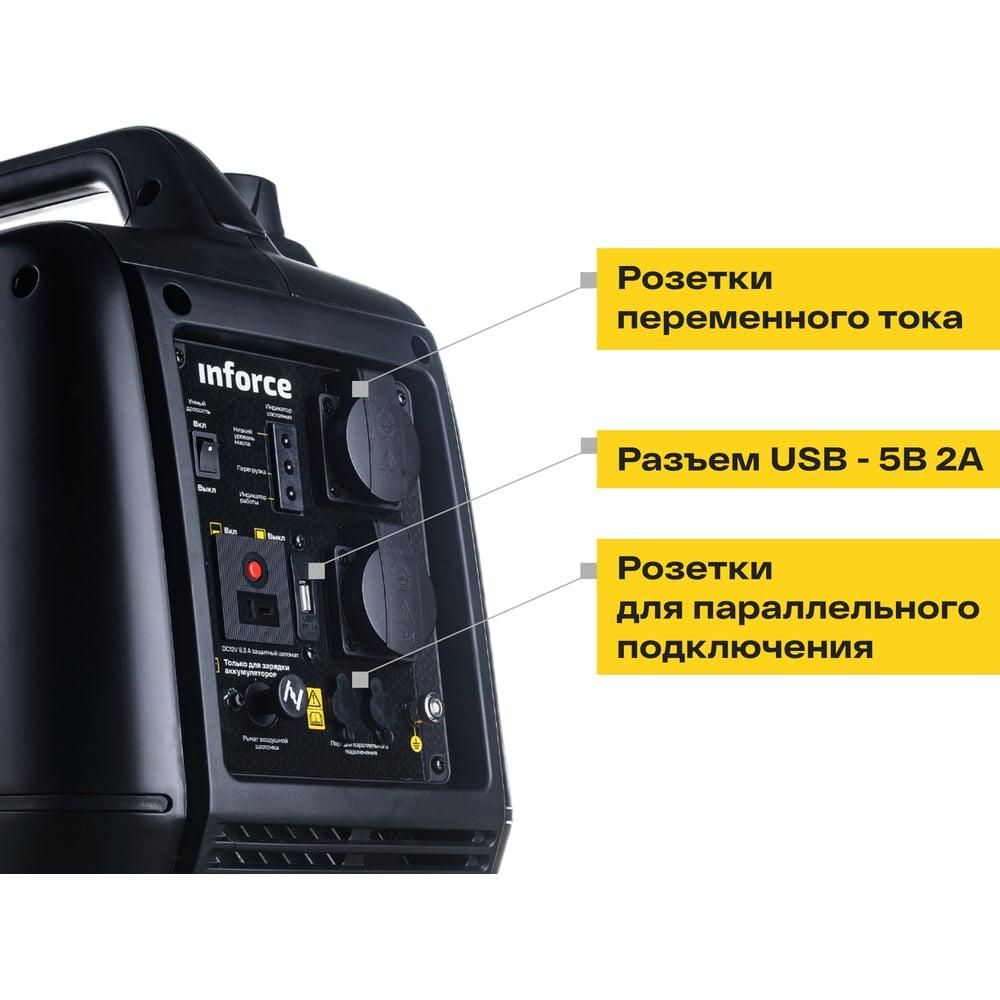 Инверторный генератор Inforce IGC 2000 - фото 4