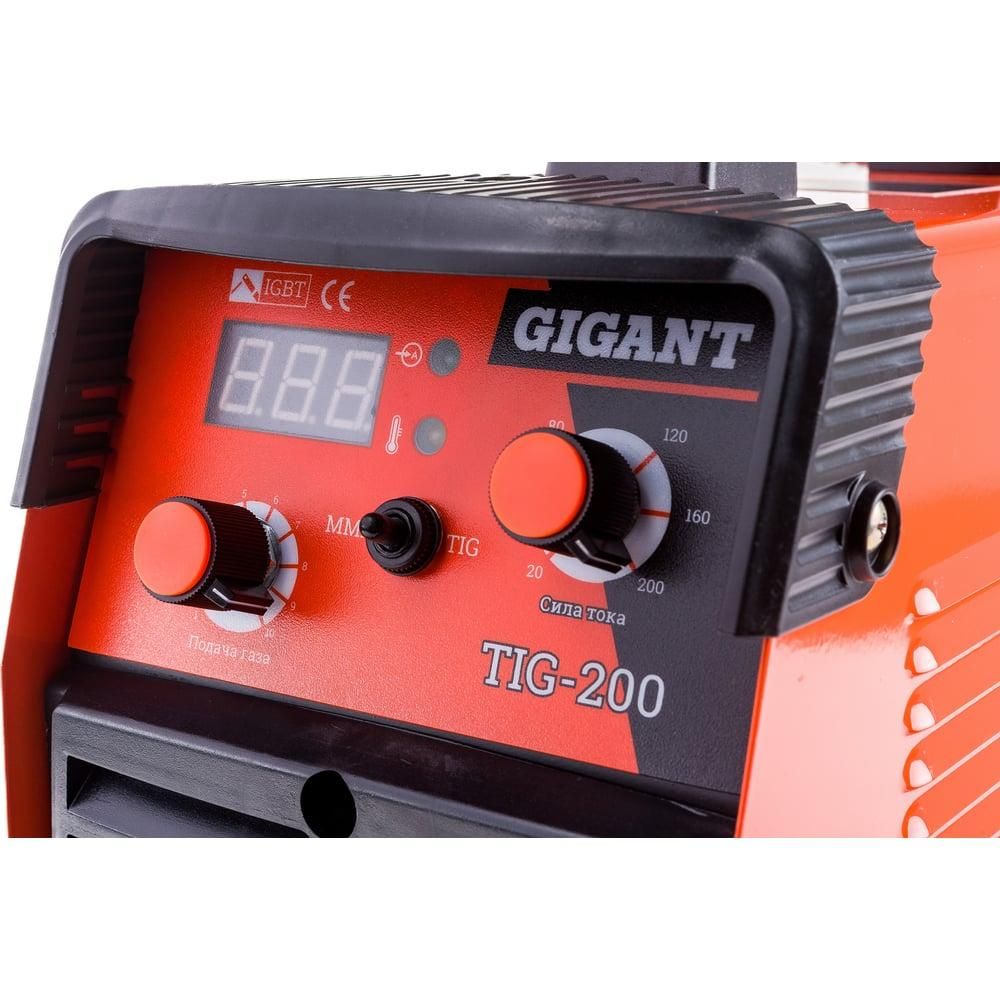 Сварочный инвертор Gigant TIG-200 - фото 11