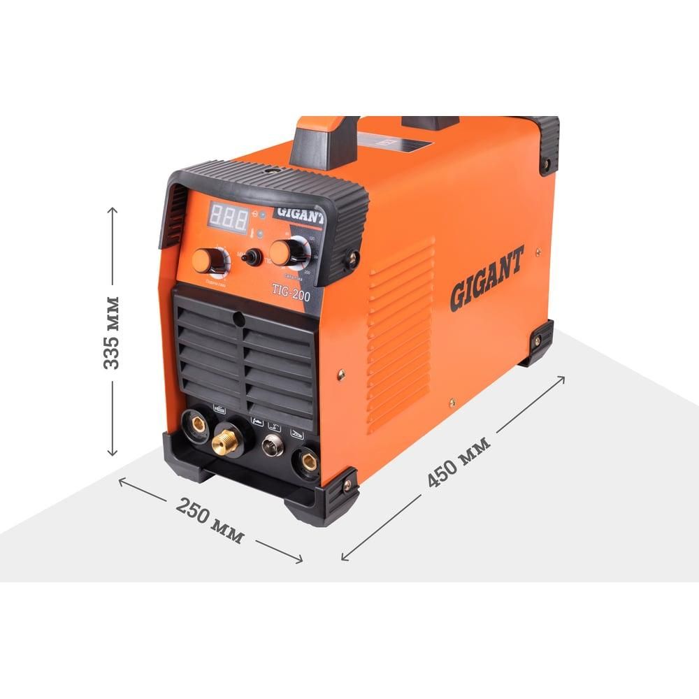 Сварочный инвертор Gigant TIG-200 - фото 4